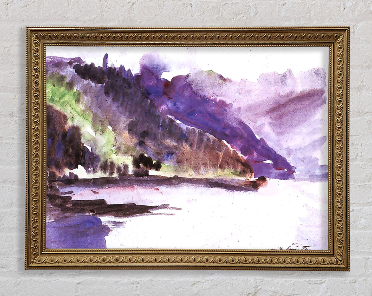 Lovis Corinth Walchensee 6 Framed Print
