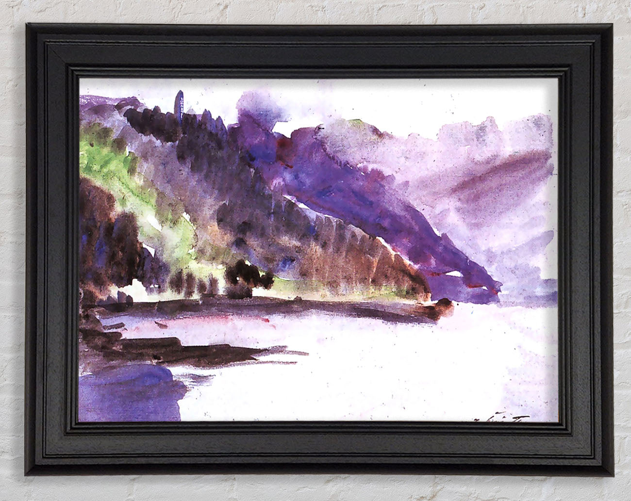 Lovis Corinth Walchensee 6 Framed Print