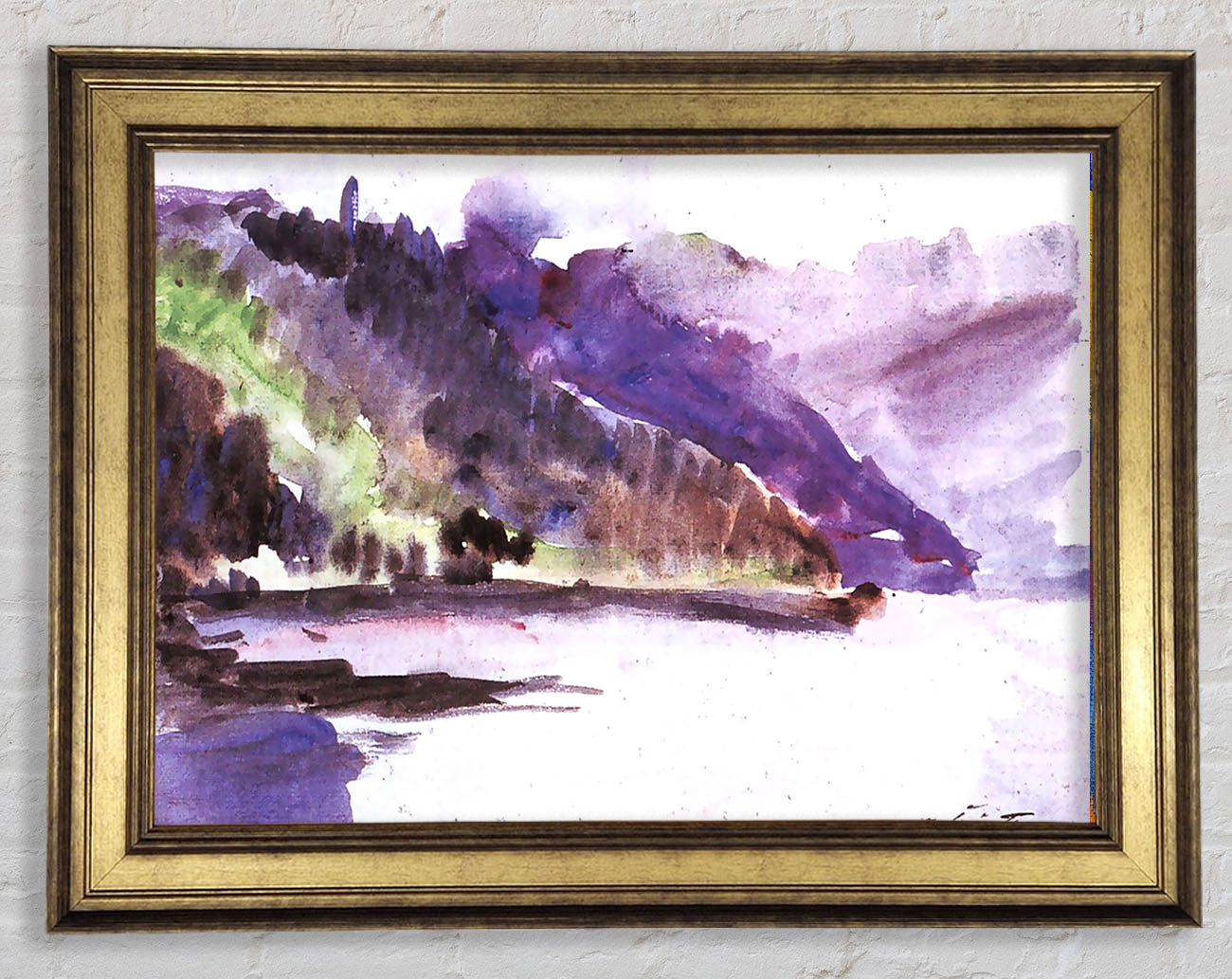 Lovis Corinth Walchensee 6 Framed Print