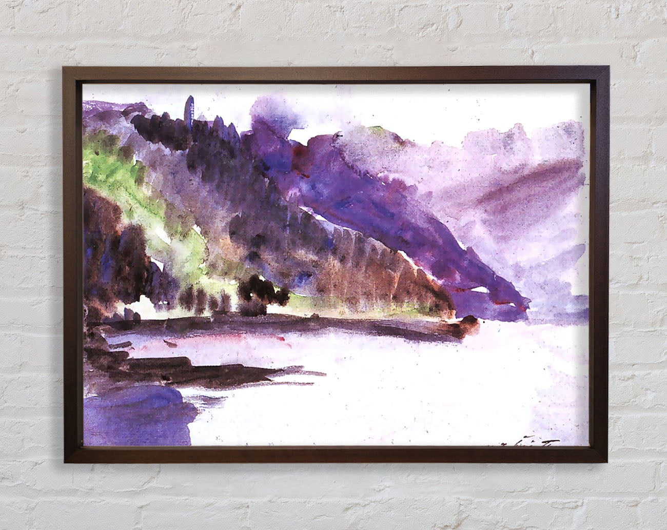 Lovis Corinth Walchensee 6 Framed Print