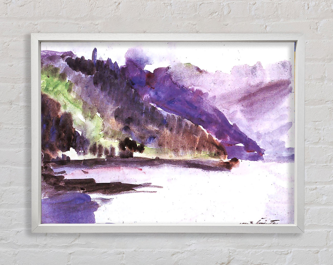 Lovis Corinth Walchensee 6 Framed Print