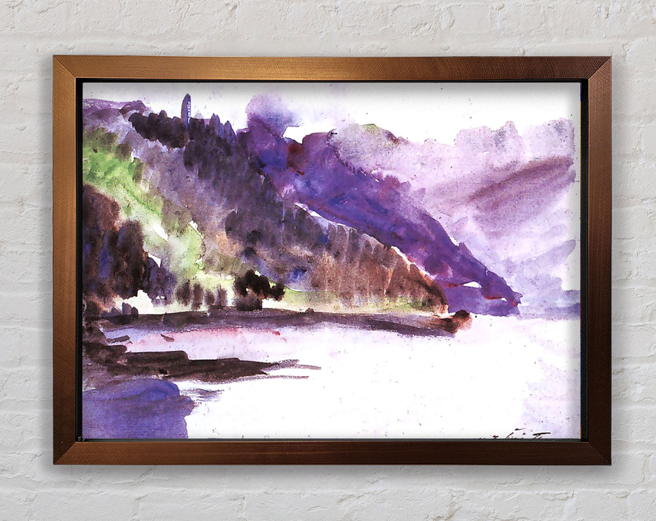 Lovis Corinth Walchensee 6 Framed Print