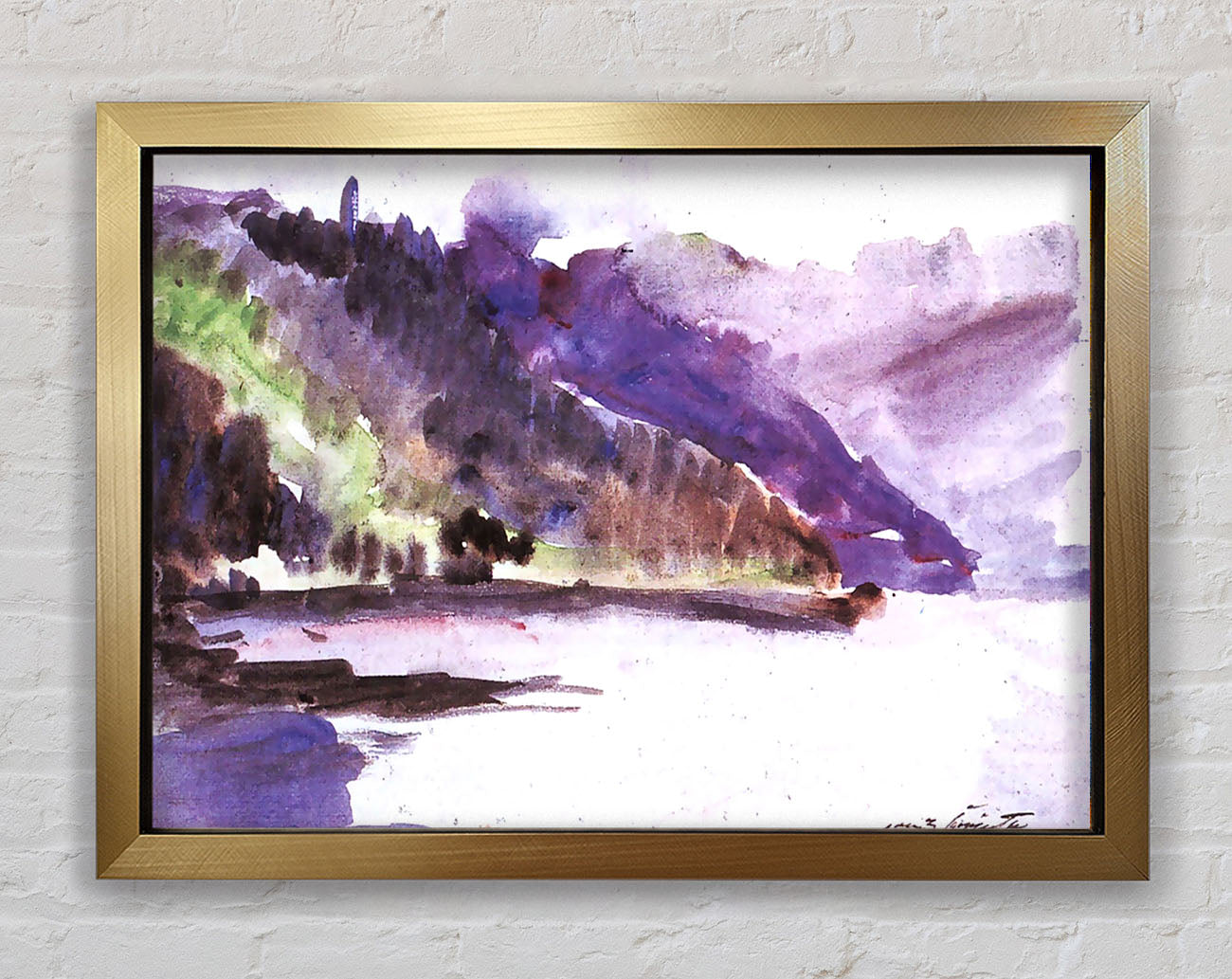 Lovis Corinth Walchensee 6 Framed Print