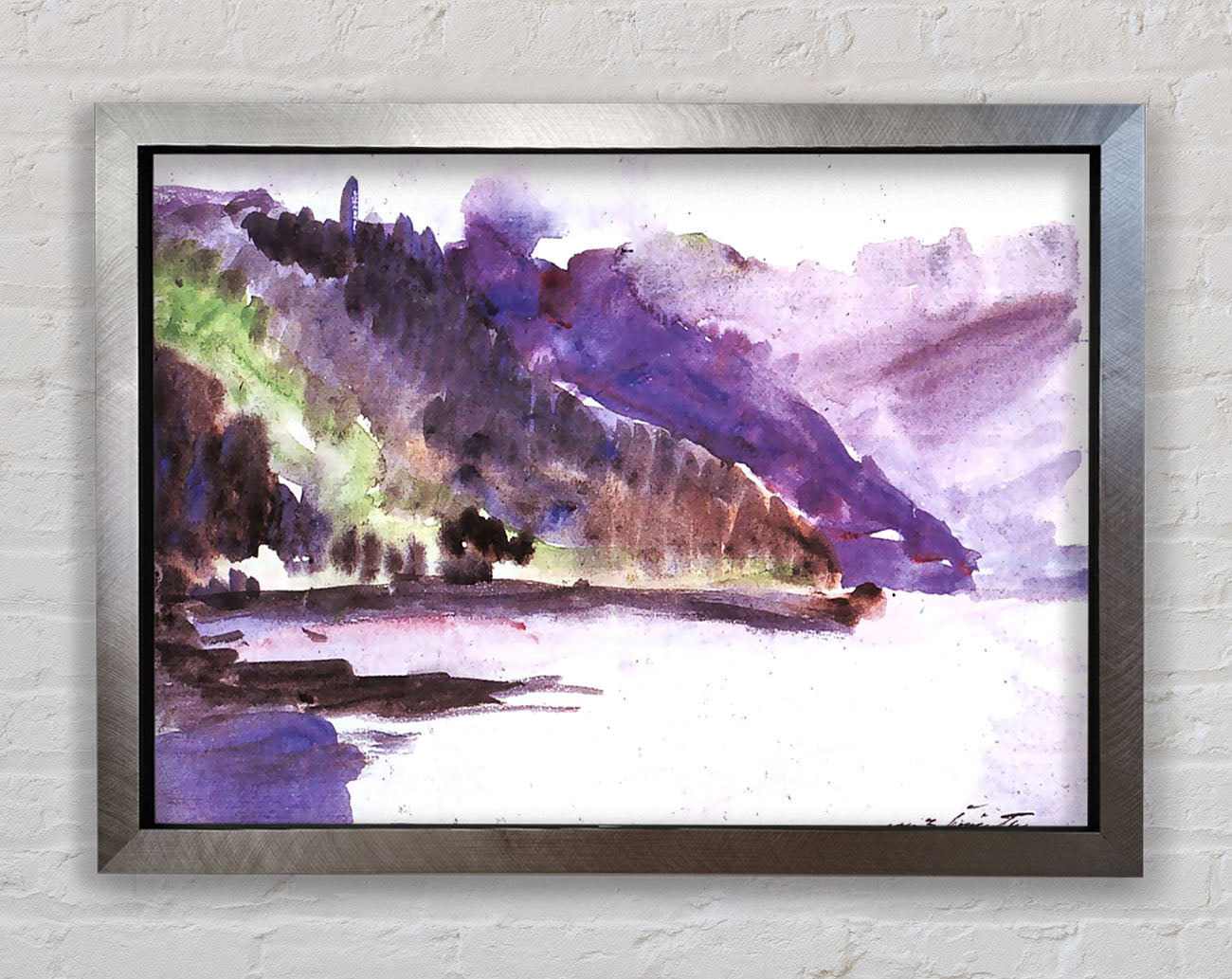 Lovis Corinth Walchensee 6 Framed Print
