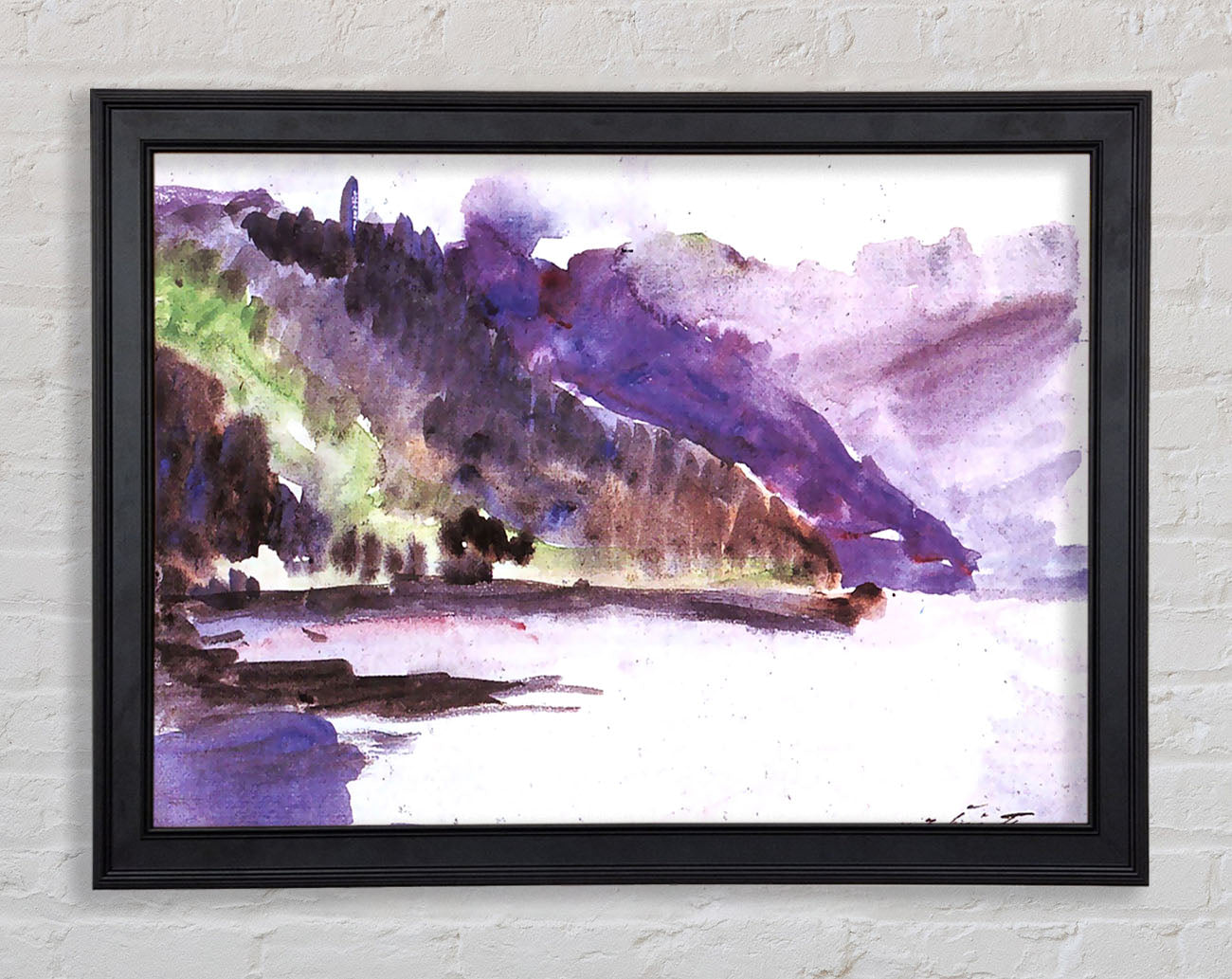 Lovis Corinth Walchensee 6 Framed Print