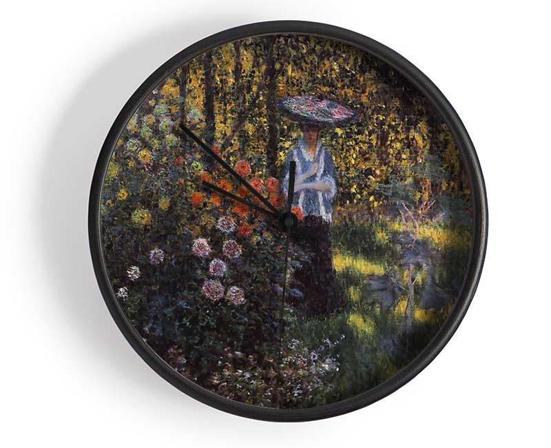 Monet Woman With A Parasol In The Garden Of Argenteuil