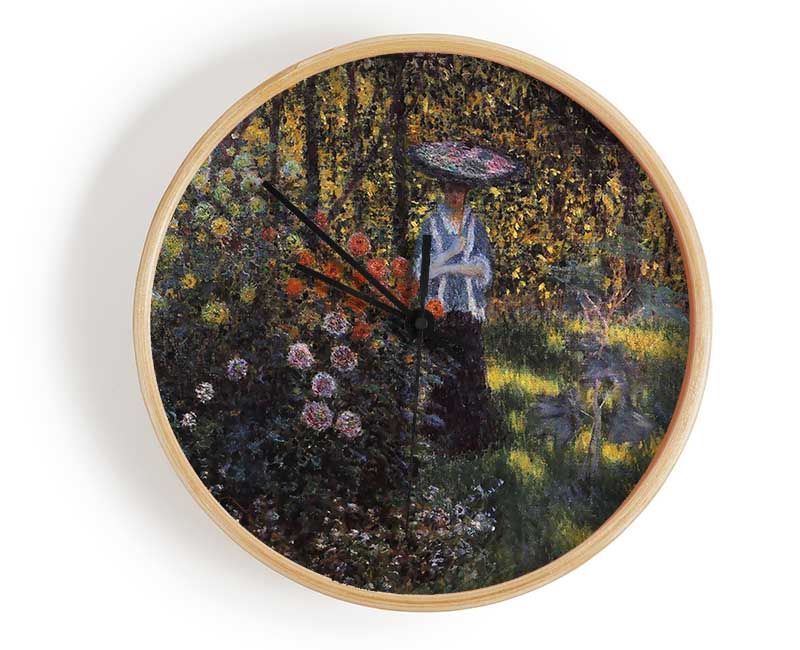Monet Woman With A Parasol In The Garden Of Argenteuil