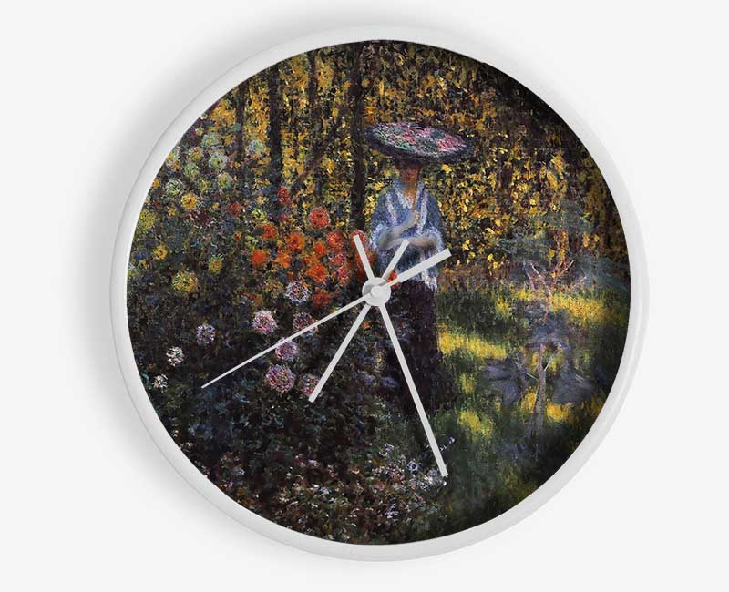 Monet Woman With A Parasol In The Garden Of Argenteuil