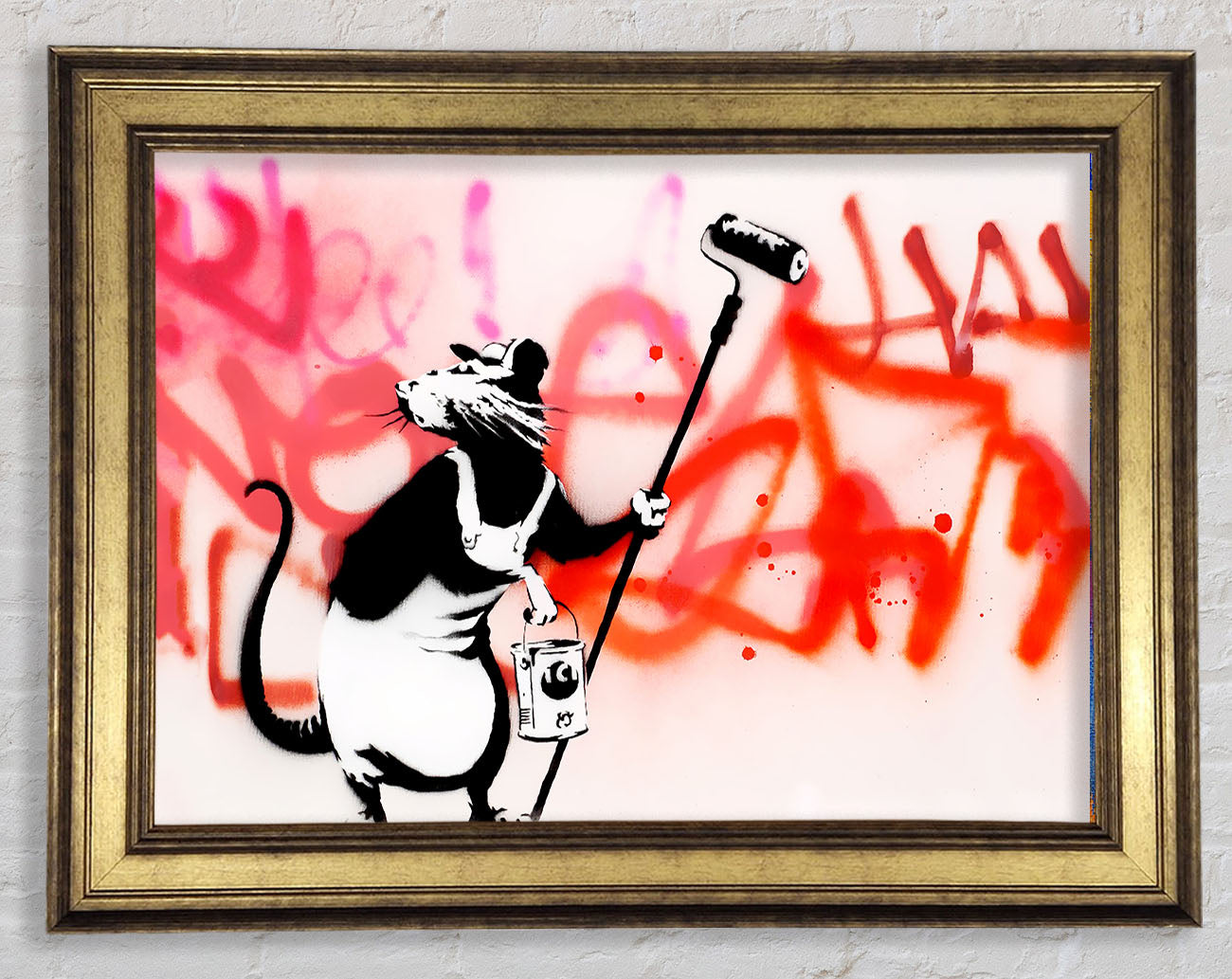 Rat Decorator Framed Print