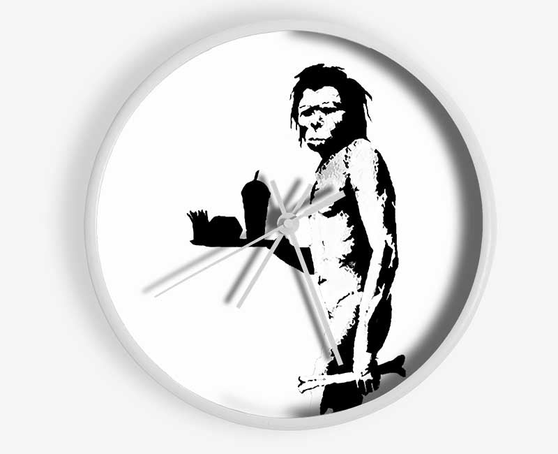Mcdonalds Caveman White