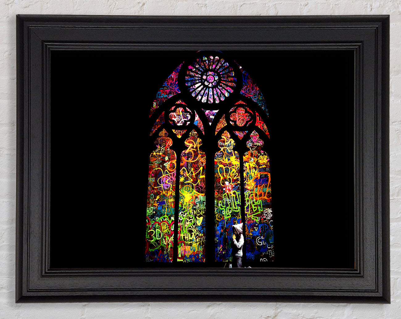 Stained Glass Framed Print