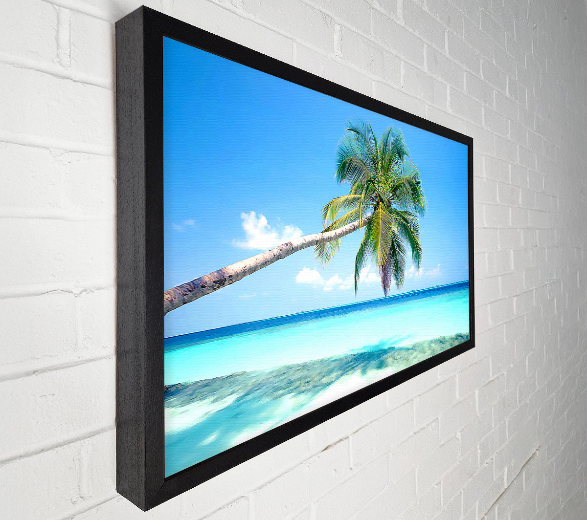 Tropical Island Canvas Wall Art