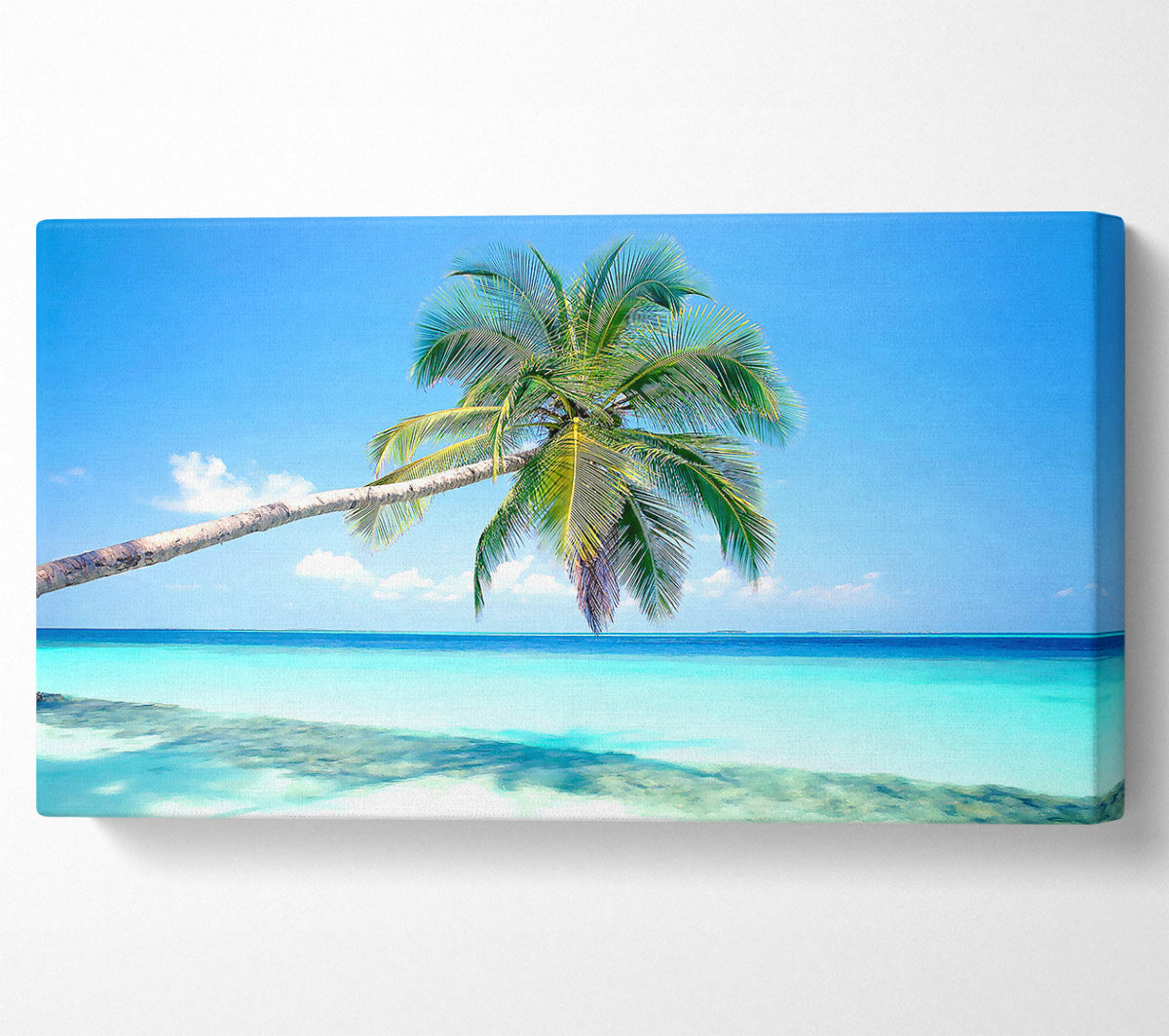 Tropical Island Canvas Wall Art