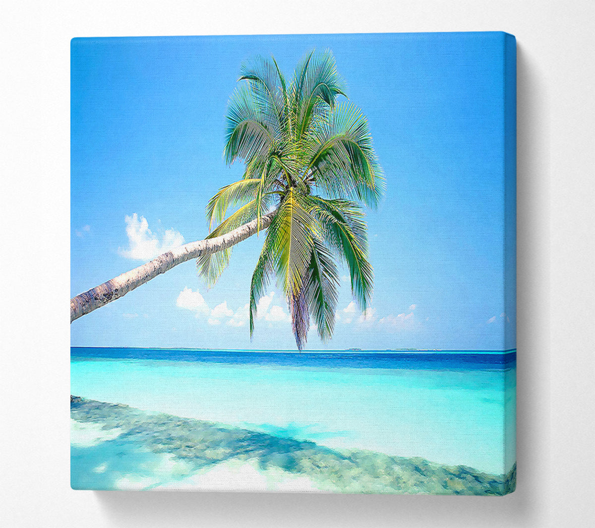 Tropical Island Canvas Wall Art