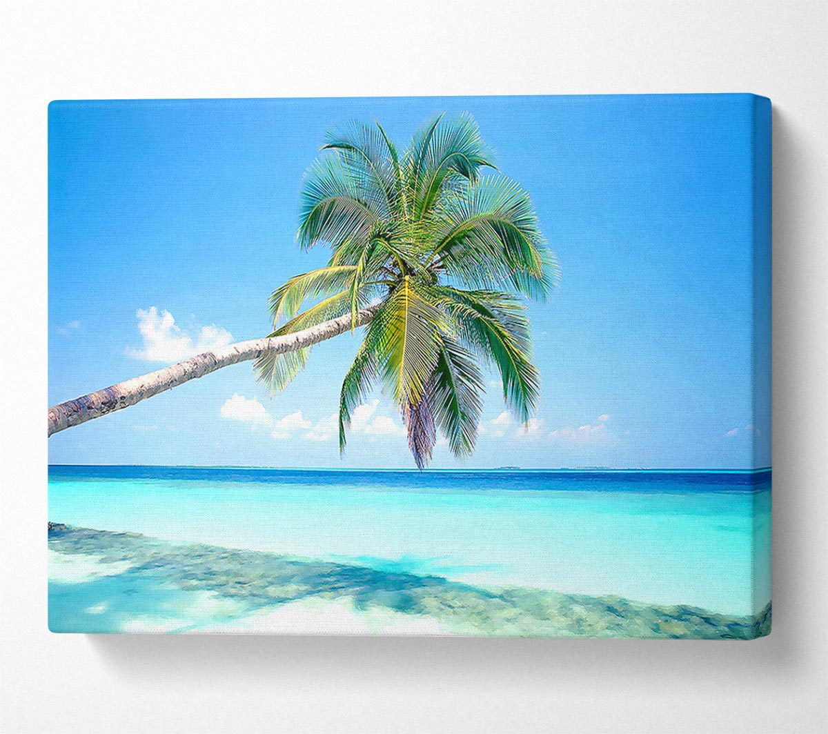 Tropical Island Canvas Wall Art