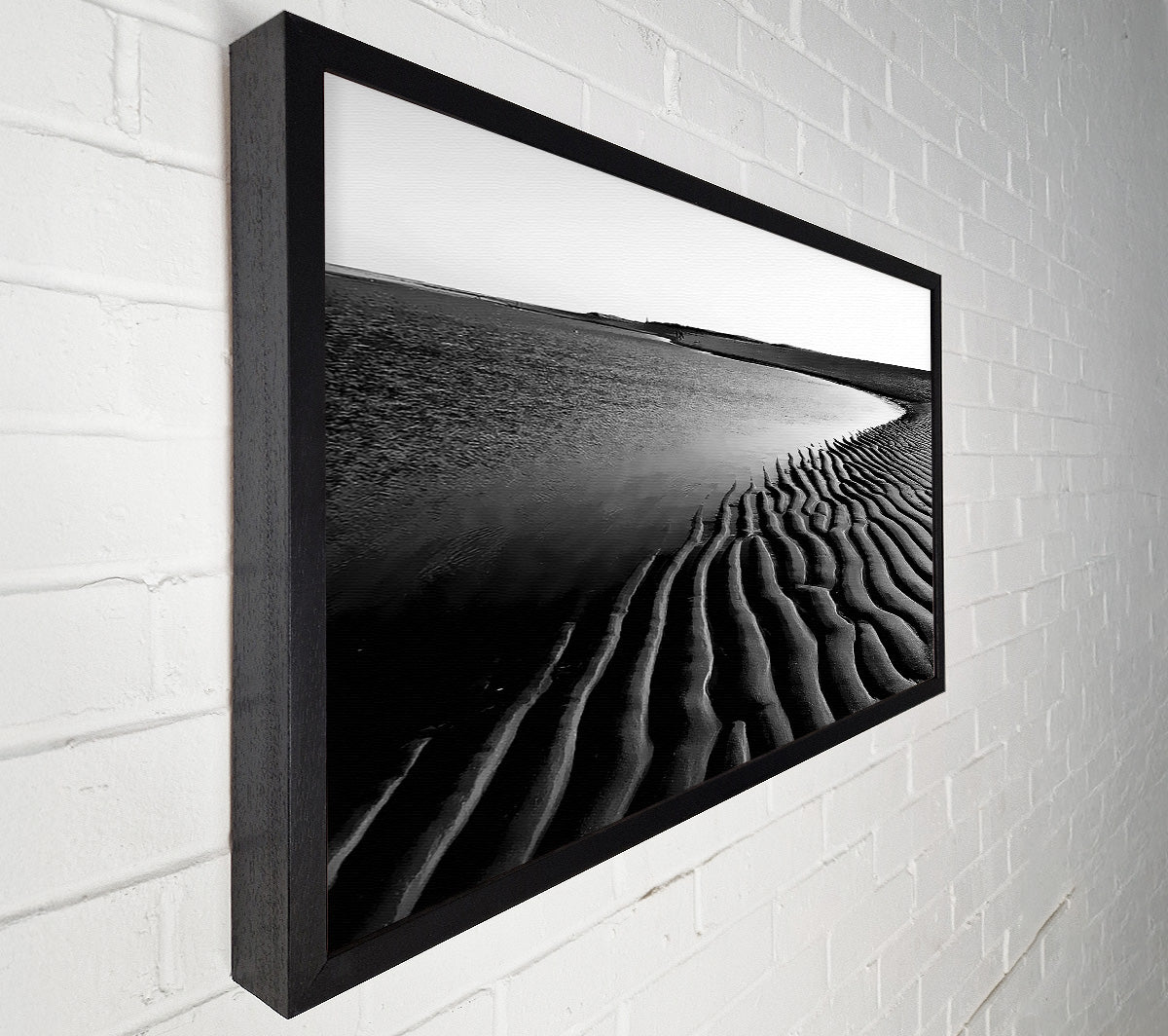 Ripples Of Sand Canvas Wall Art