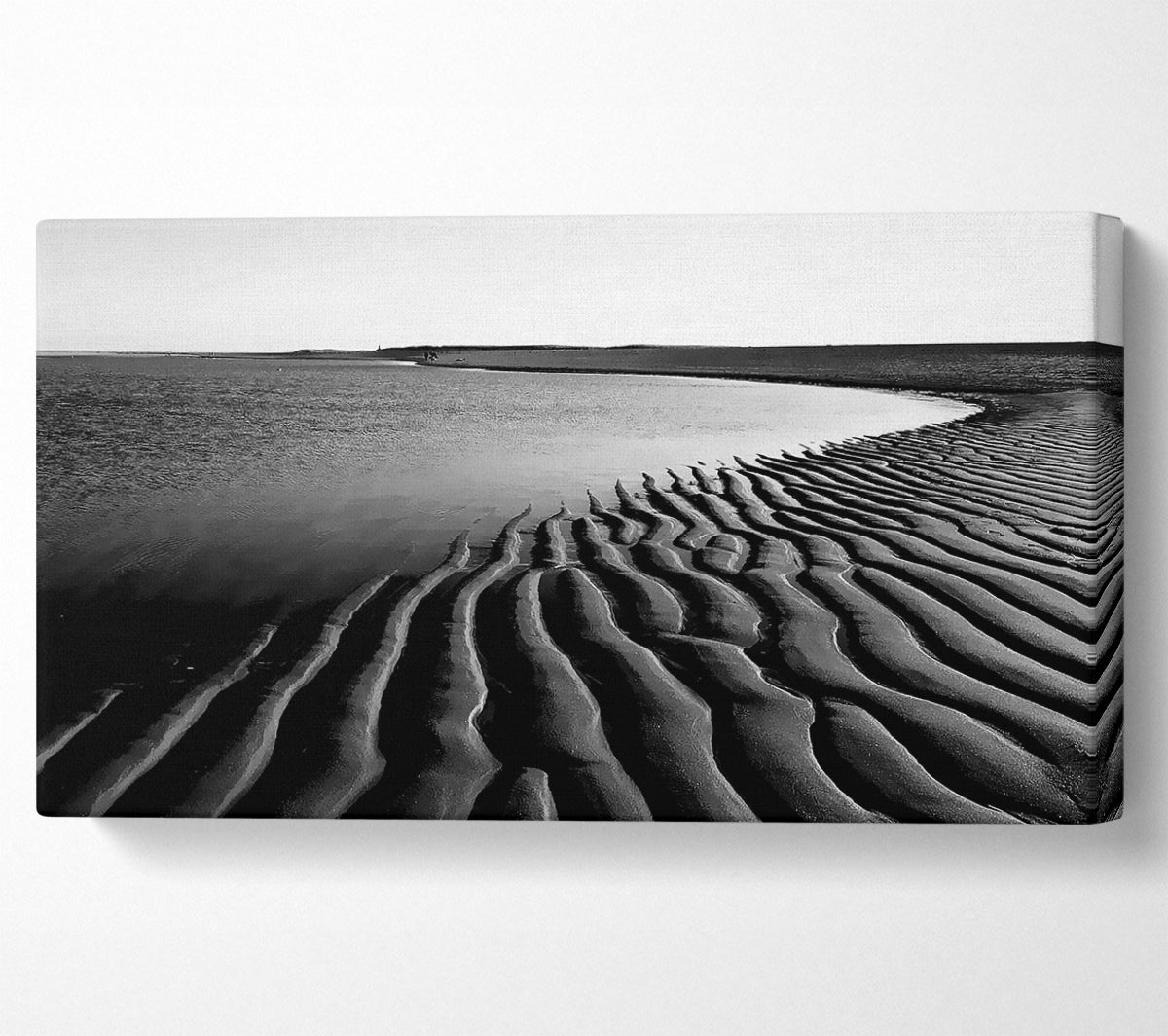 Ripples Of Sand Canvas Wall Art