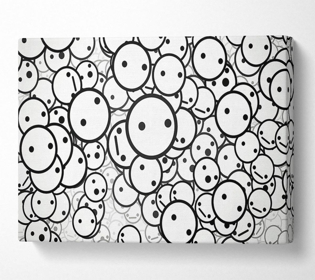 Smiles Canvas Wall Art