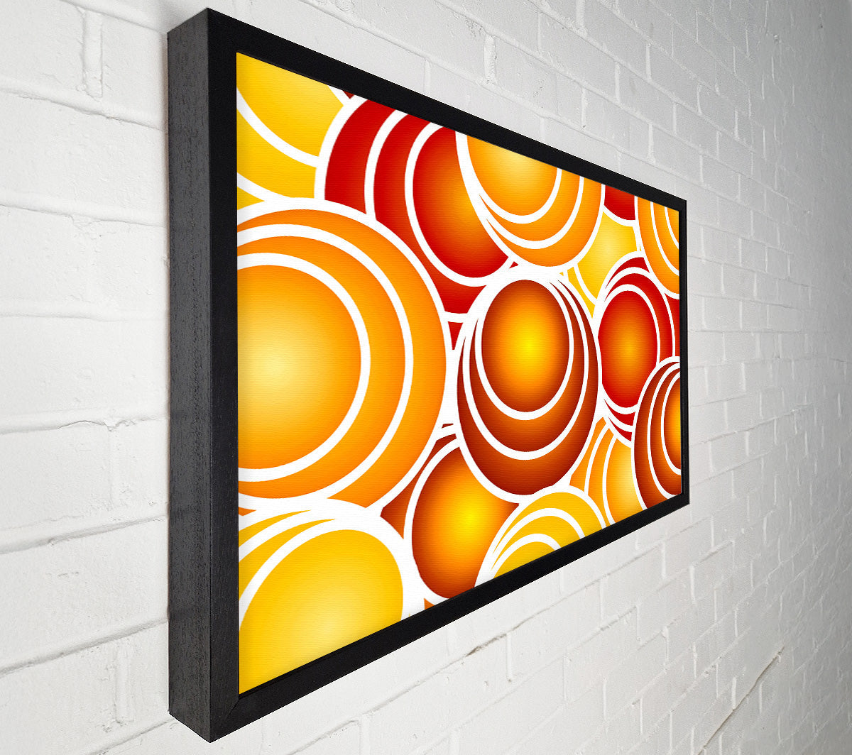 The Orange Orchard Canvas Wall Art