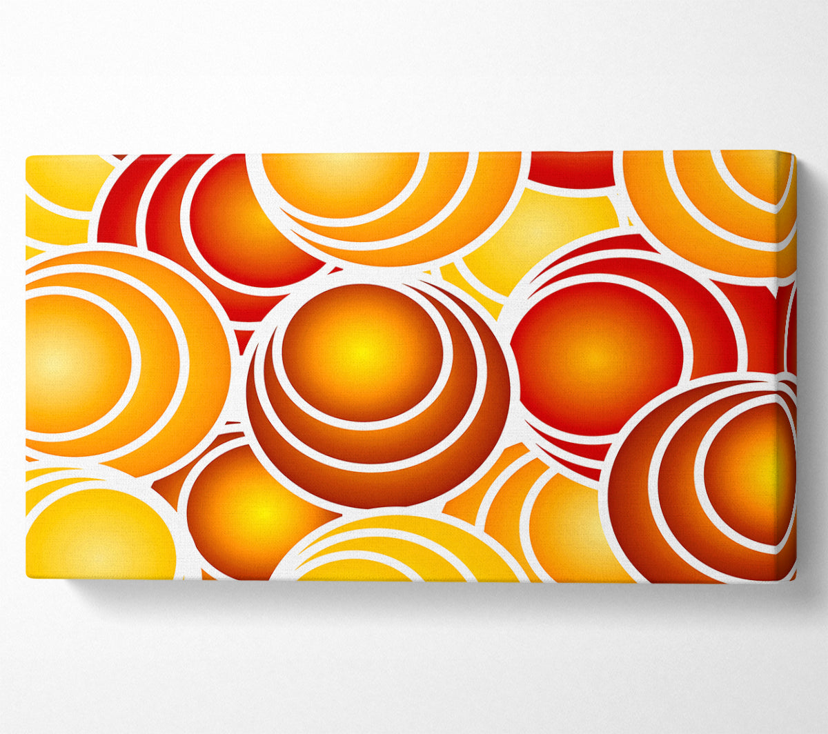 The Orange Orchard Canvas Wall Art