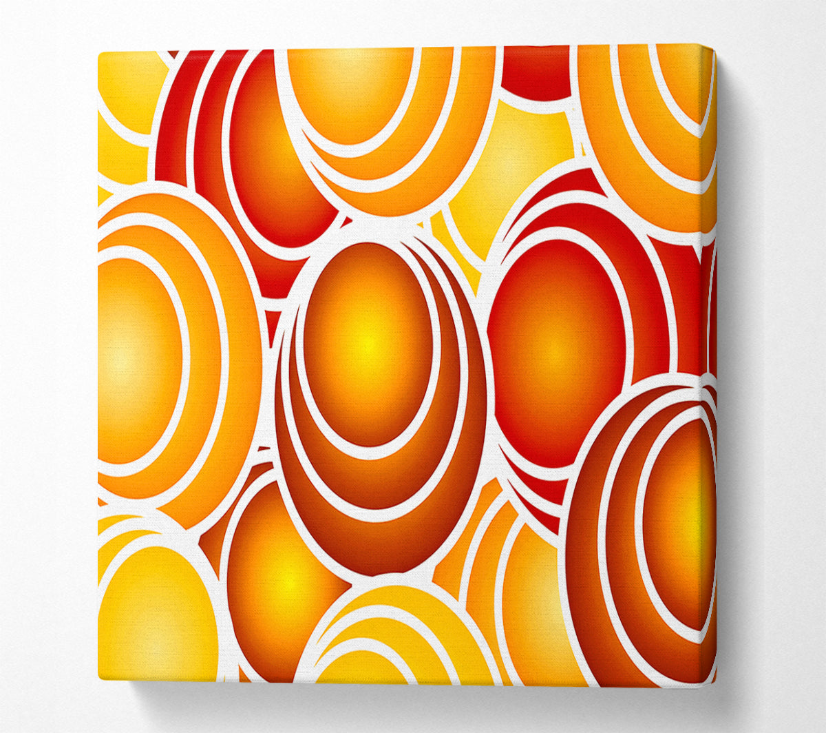 The Orange Orchard Canvas Wall Art