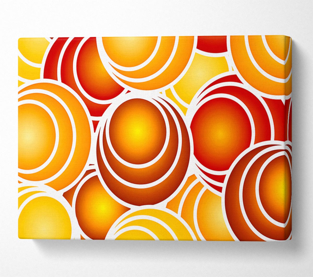 The Orange Orchard Canvas Wall Art