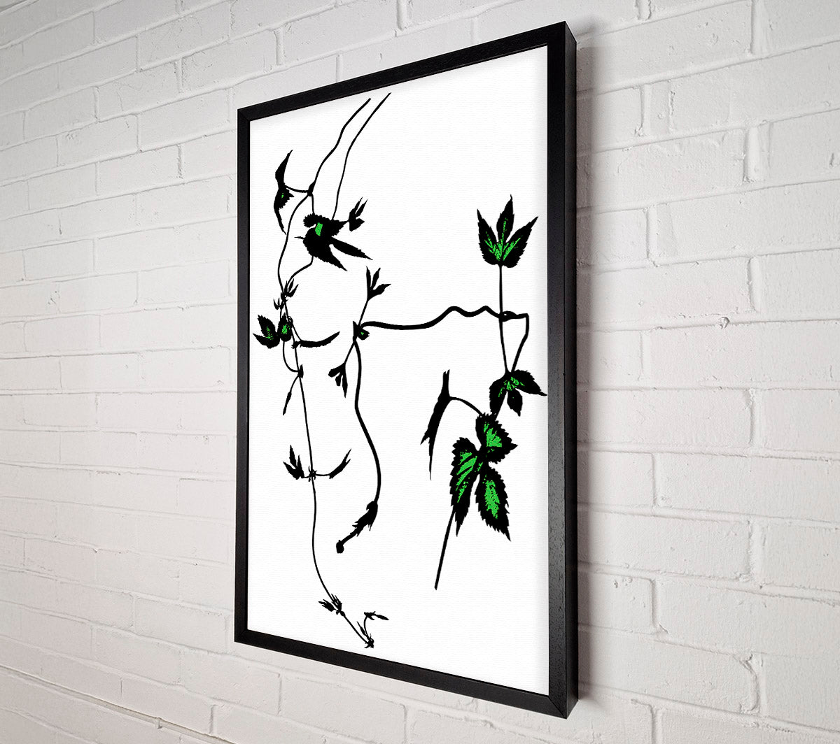 A Hint Of Green Canvas Art