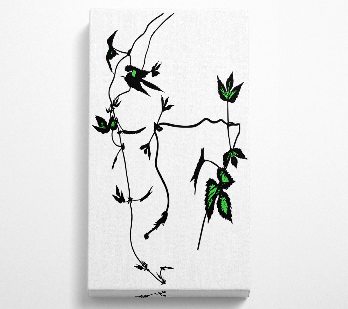 A Hint Of Green Canvas Art