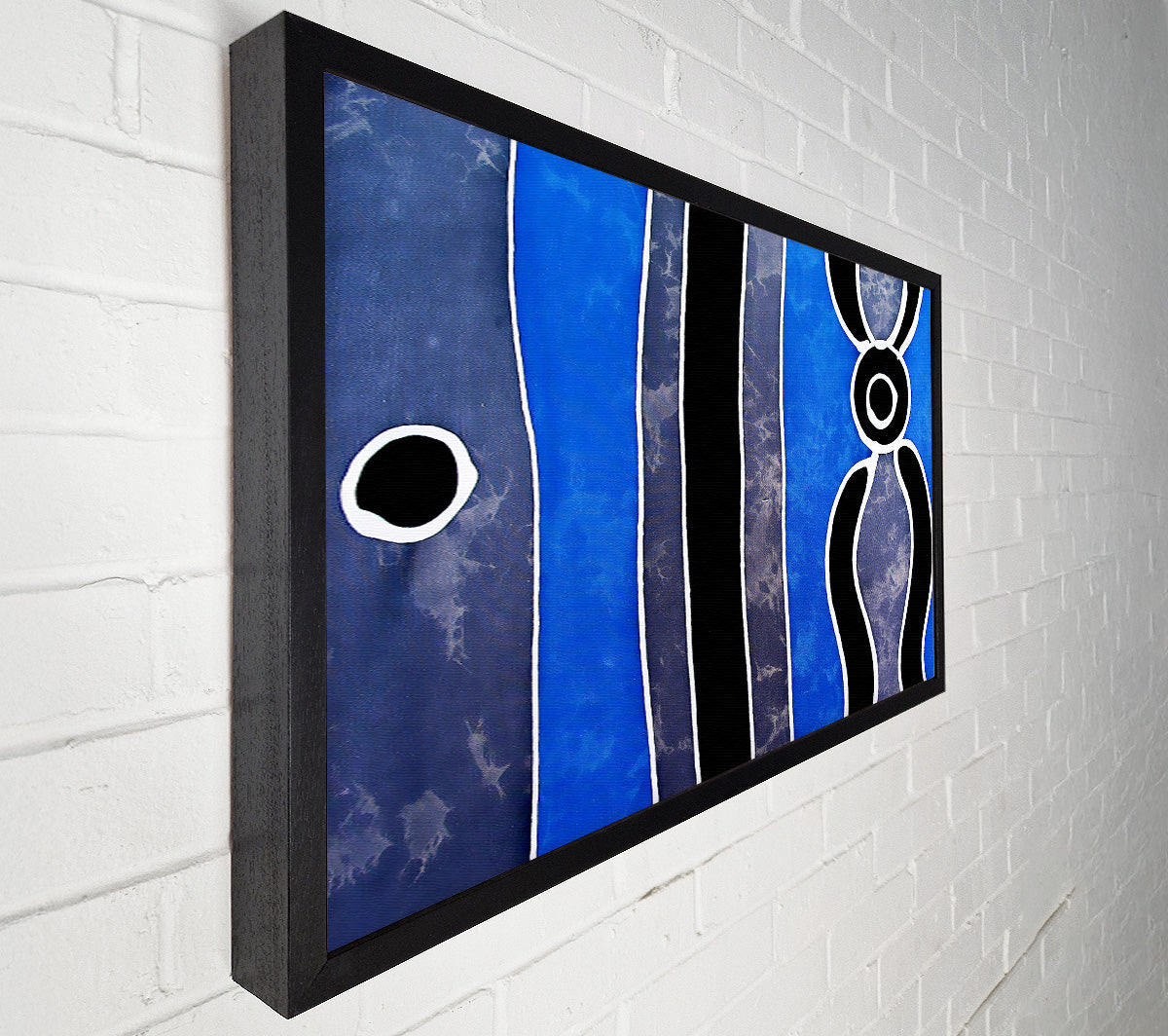 Tribal Greys Canvas Wall Art
