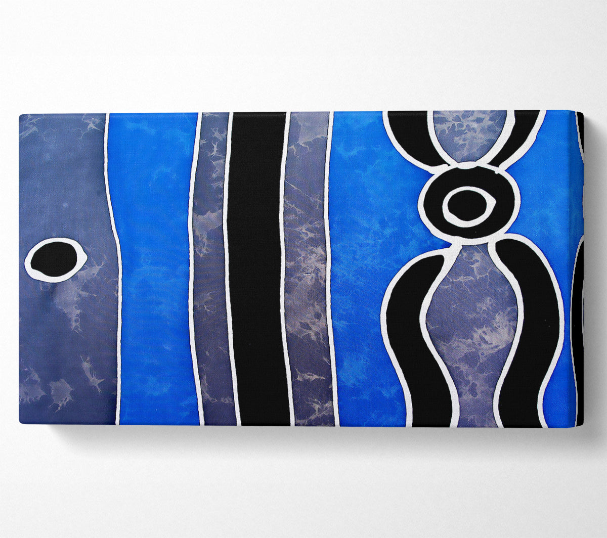 Tribal Greys Canvas Wall Art