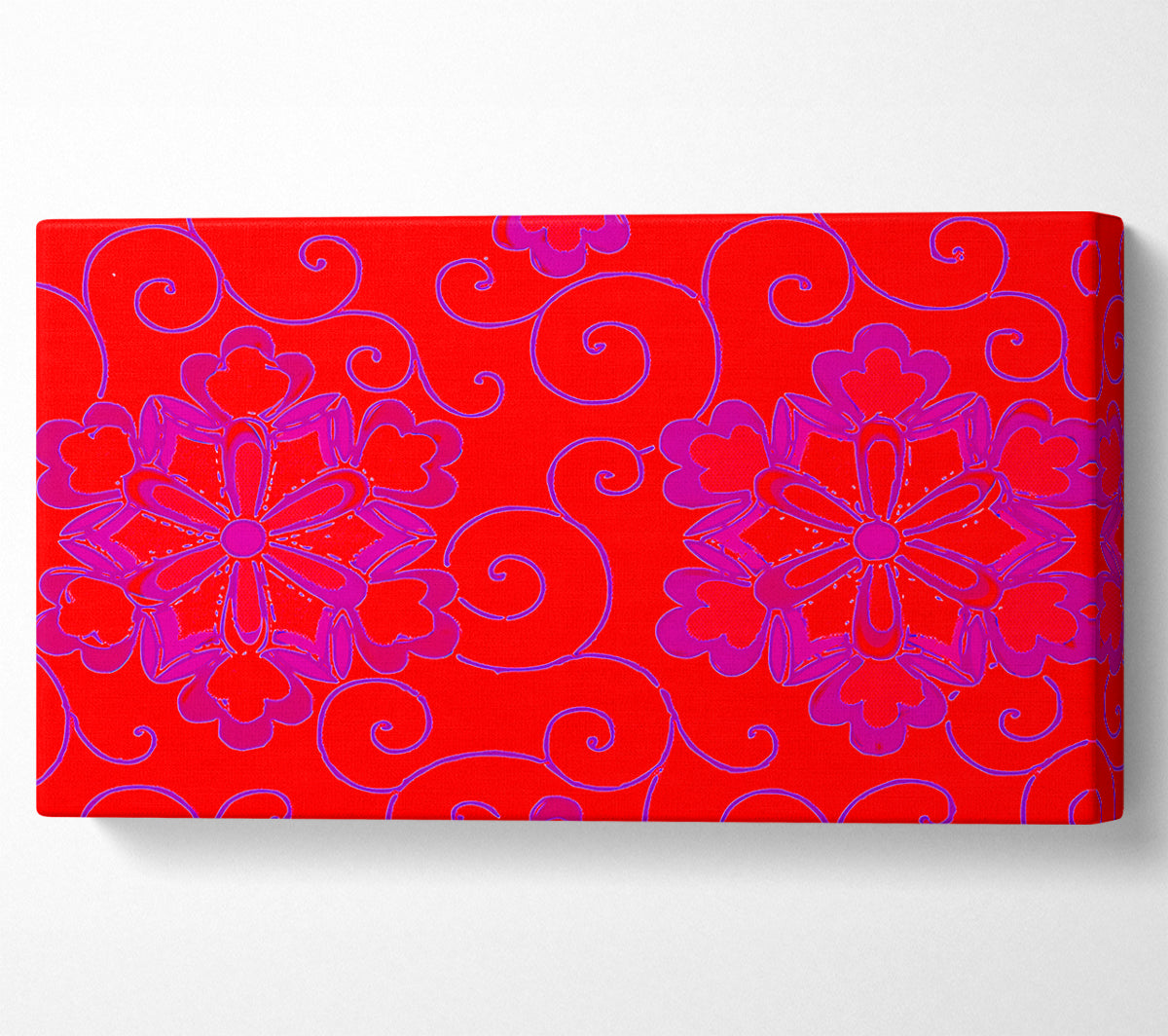 Red Decoration Canvas Art