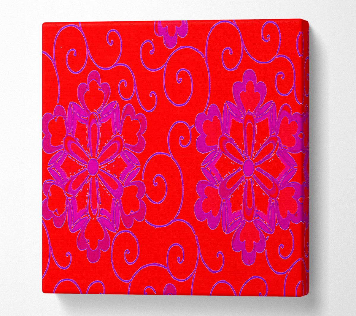 Red Decoration Canvas Art
