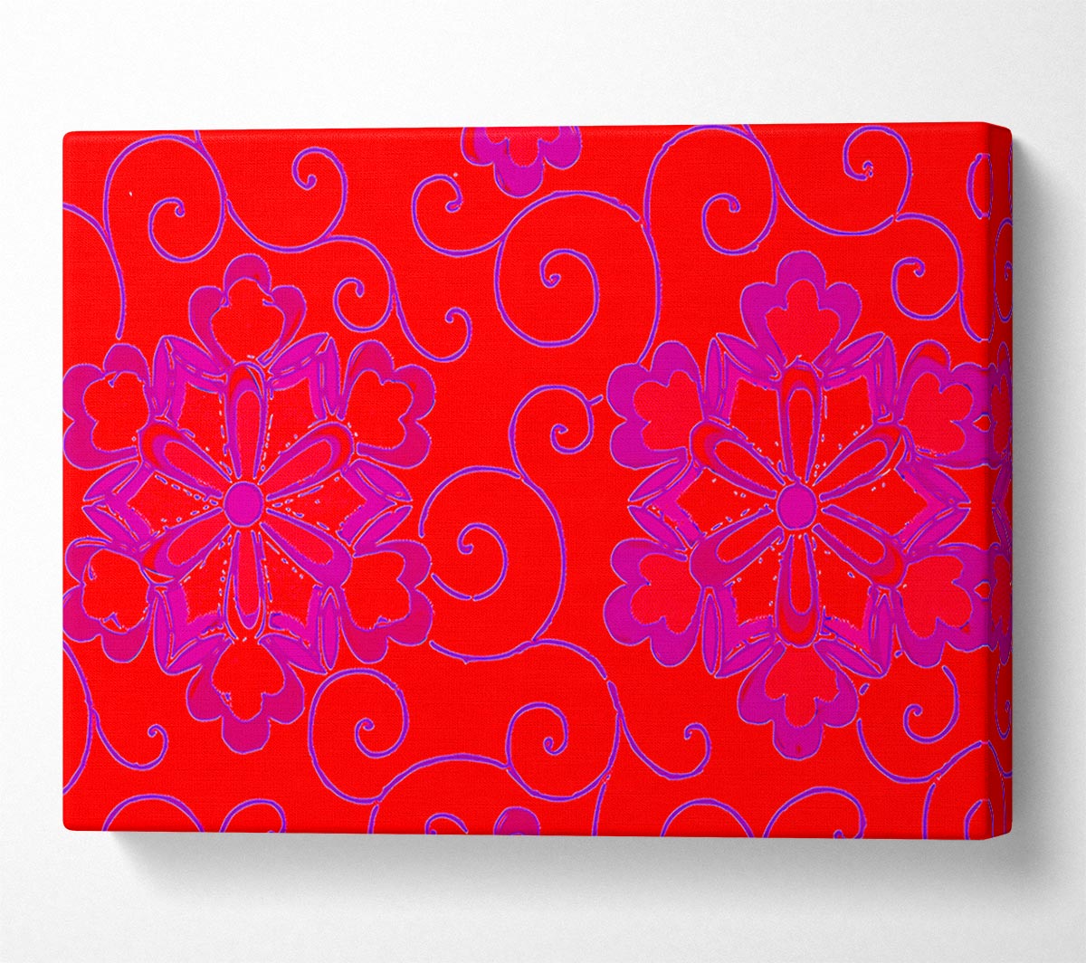 Red Decoration Canvas Art