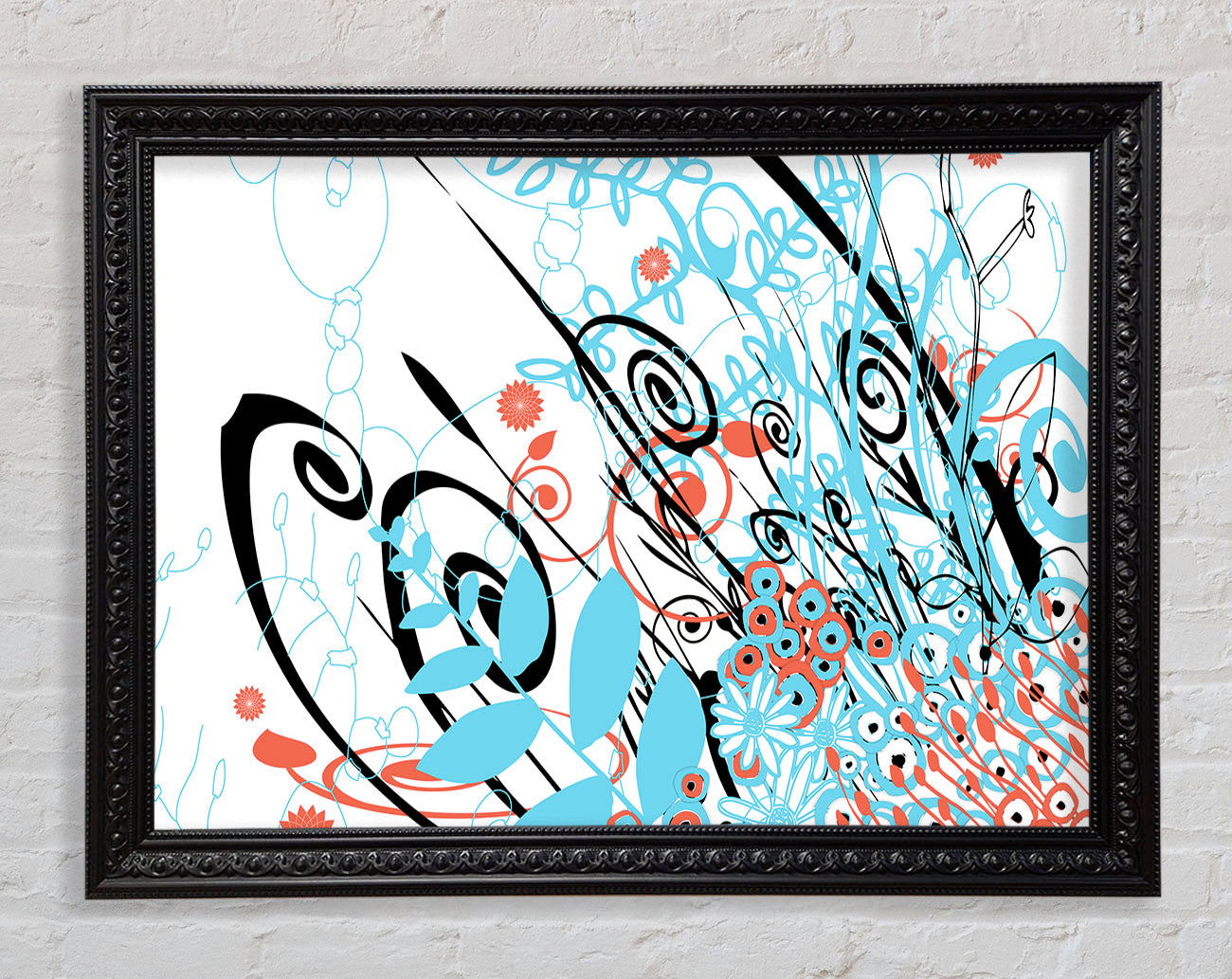 Chaos Garden Framed Print