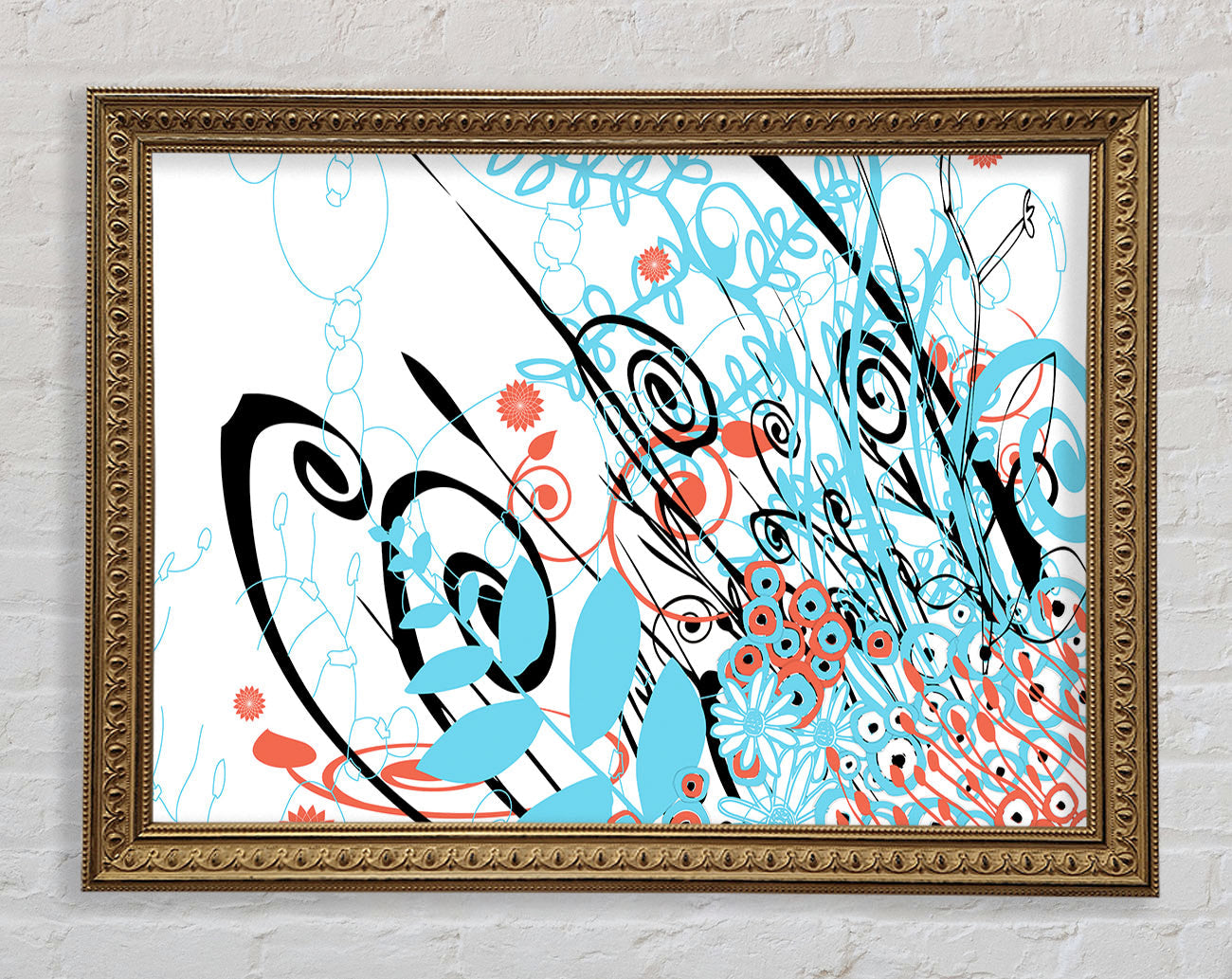 Chaos Garden Framed Print