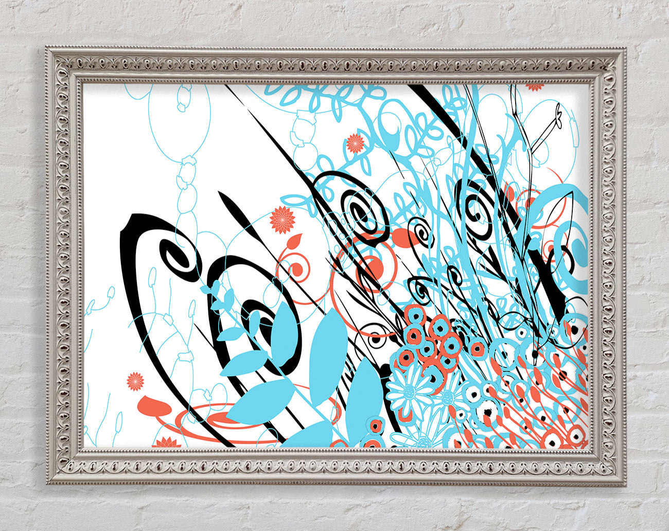 Chaos Garden Framed Print