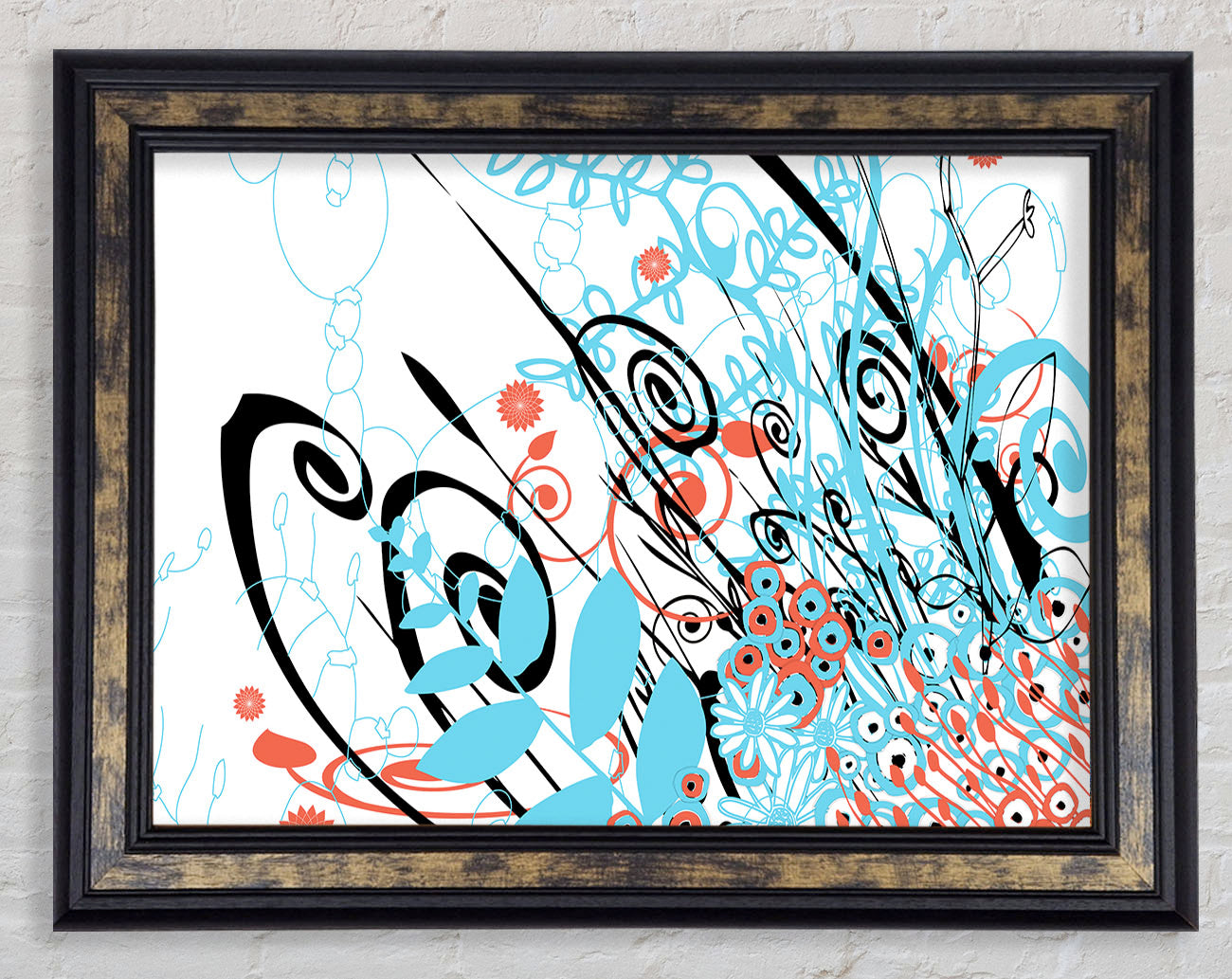 Chaos Garden Framed Print