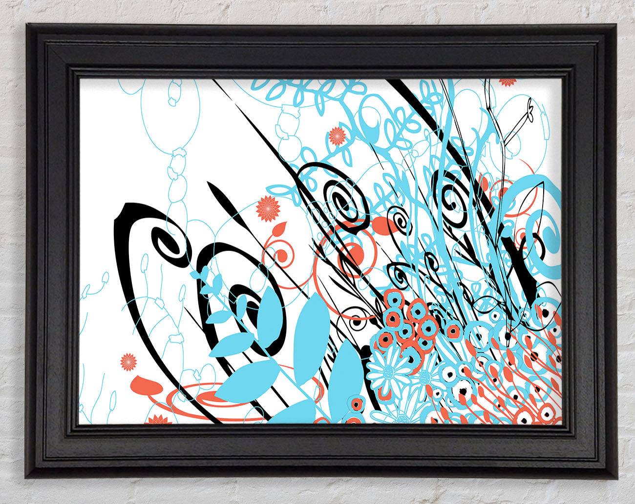 Chaos Garden Framed Print