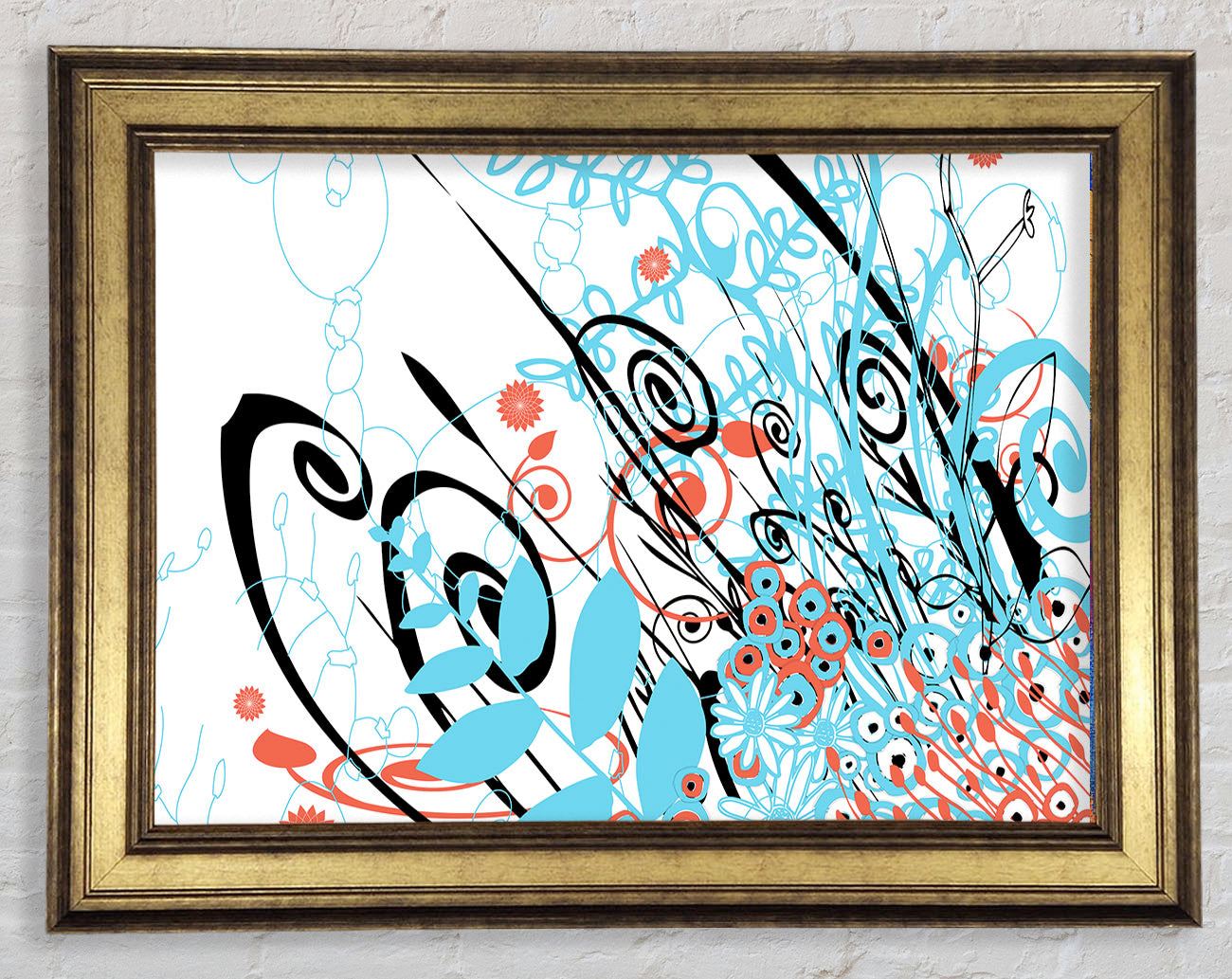 Chaos Garden Framed Print