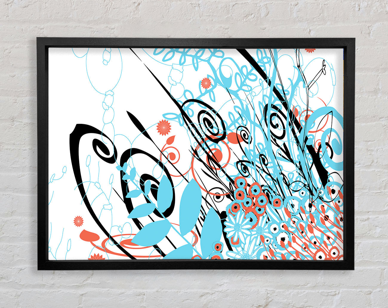 Chaos Garden Framed Print