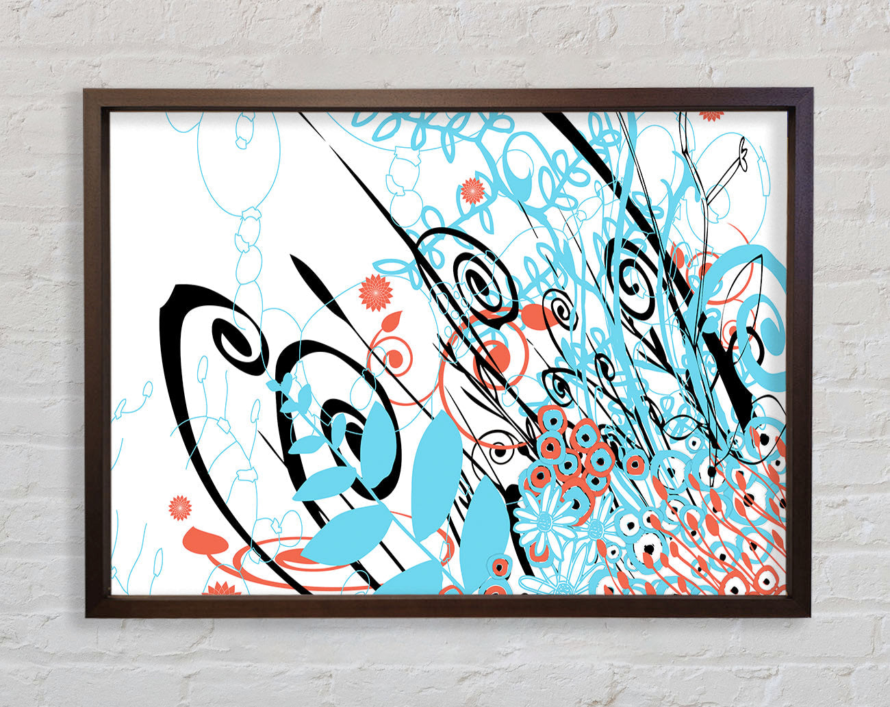 Chaos Garden Framed Print