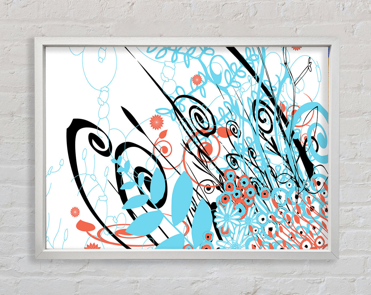 Chaos Garden Framed Print