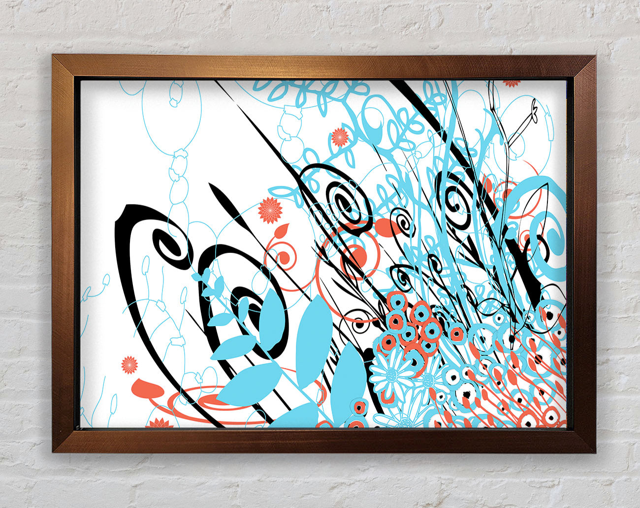 Chaos Garden Framed Print