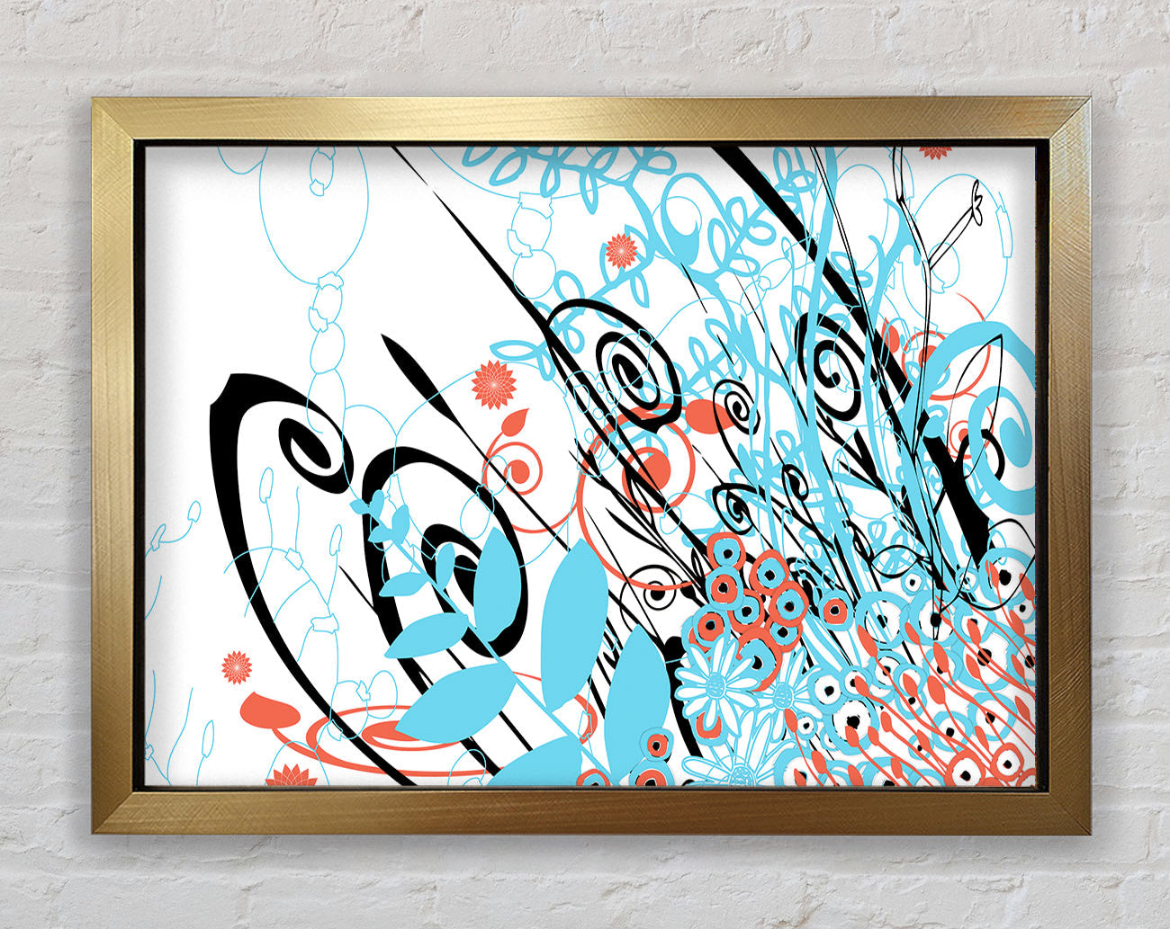 Chaos Garden Framed Print