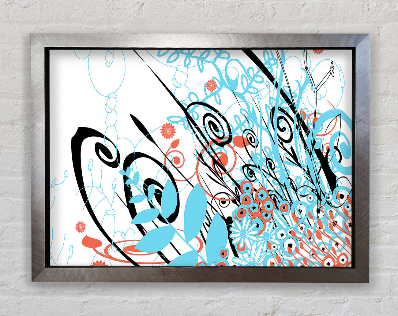 Chaos Garden Framed Print