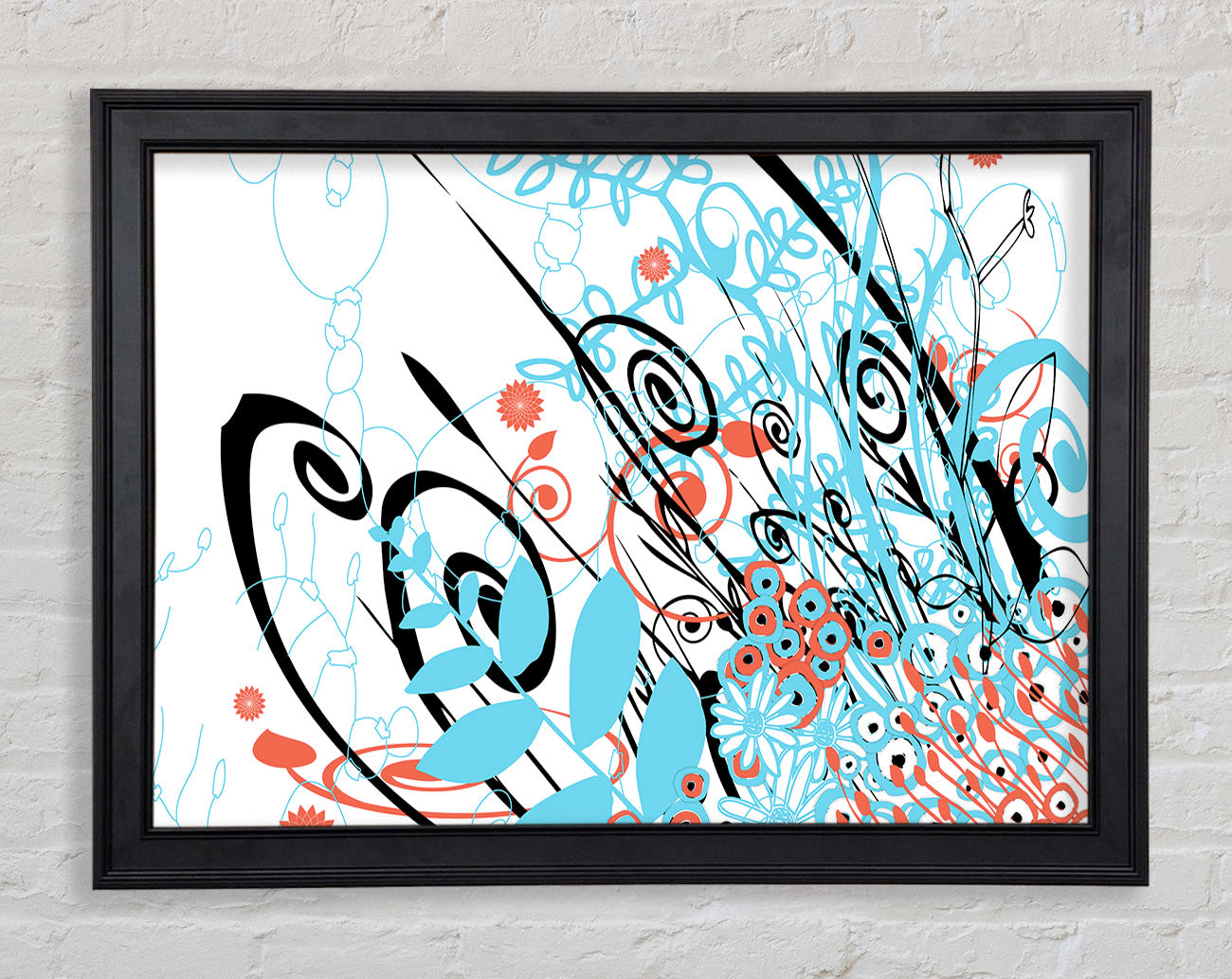 Chaos Garden Framed Print