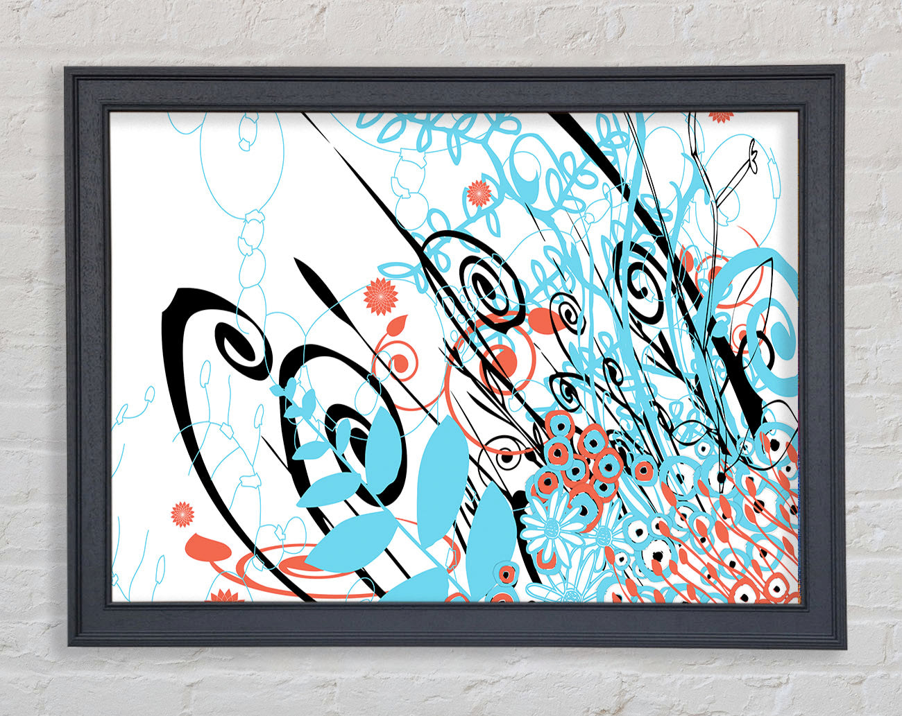 Chaos Garden Framed Print