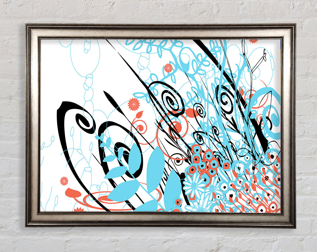 Chaos Garden Framed Print