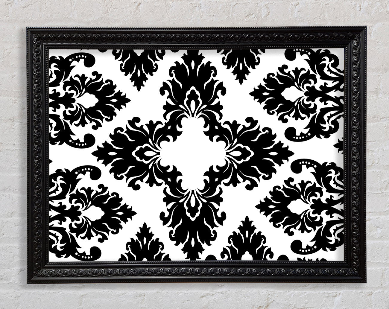 Diamond Garden Framed Print