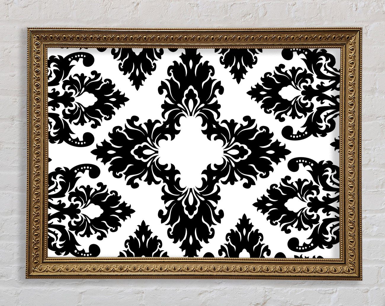 Diamond Garden Framed Print